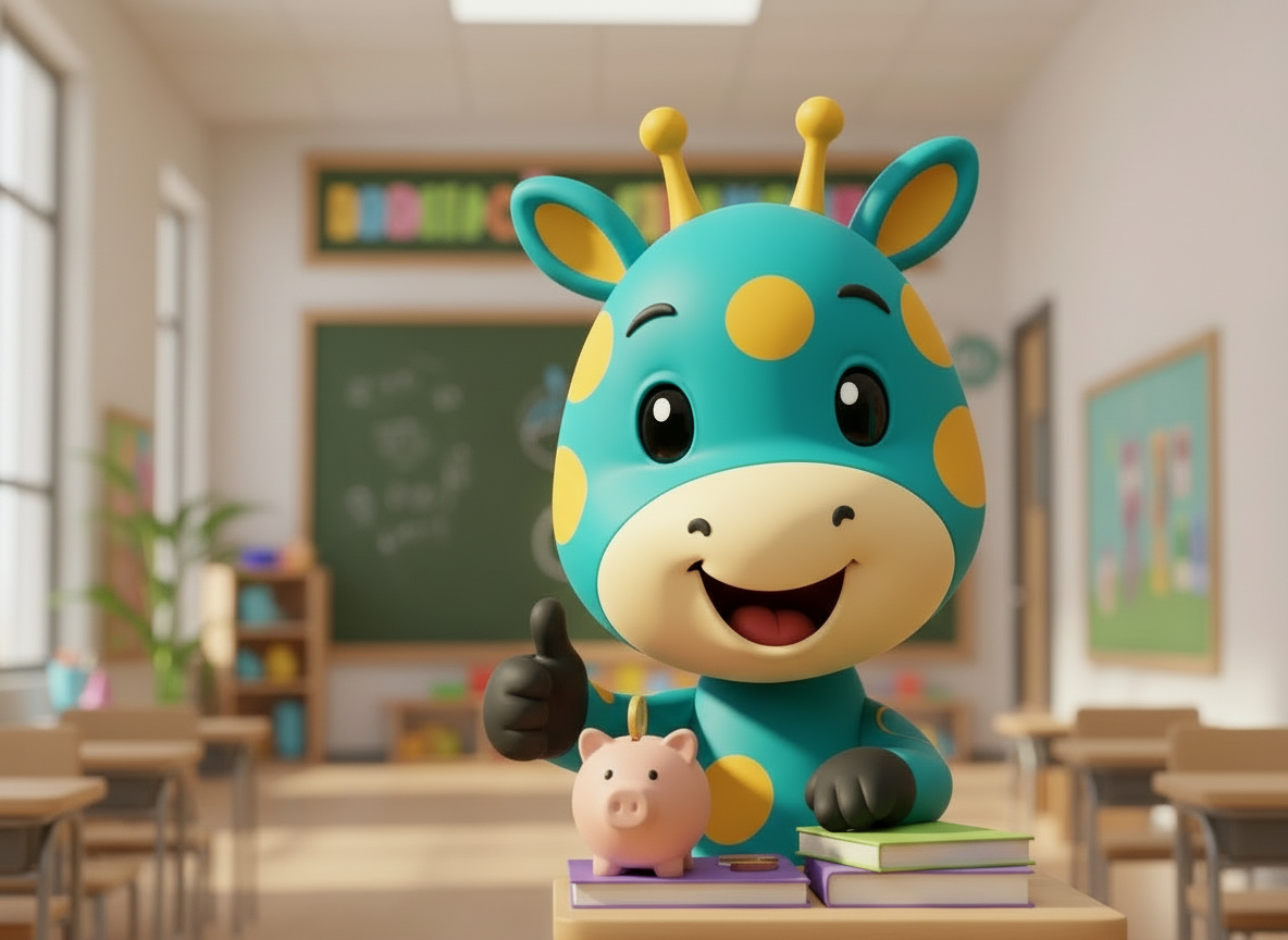 Atividade de educação financeira infantil