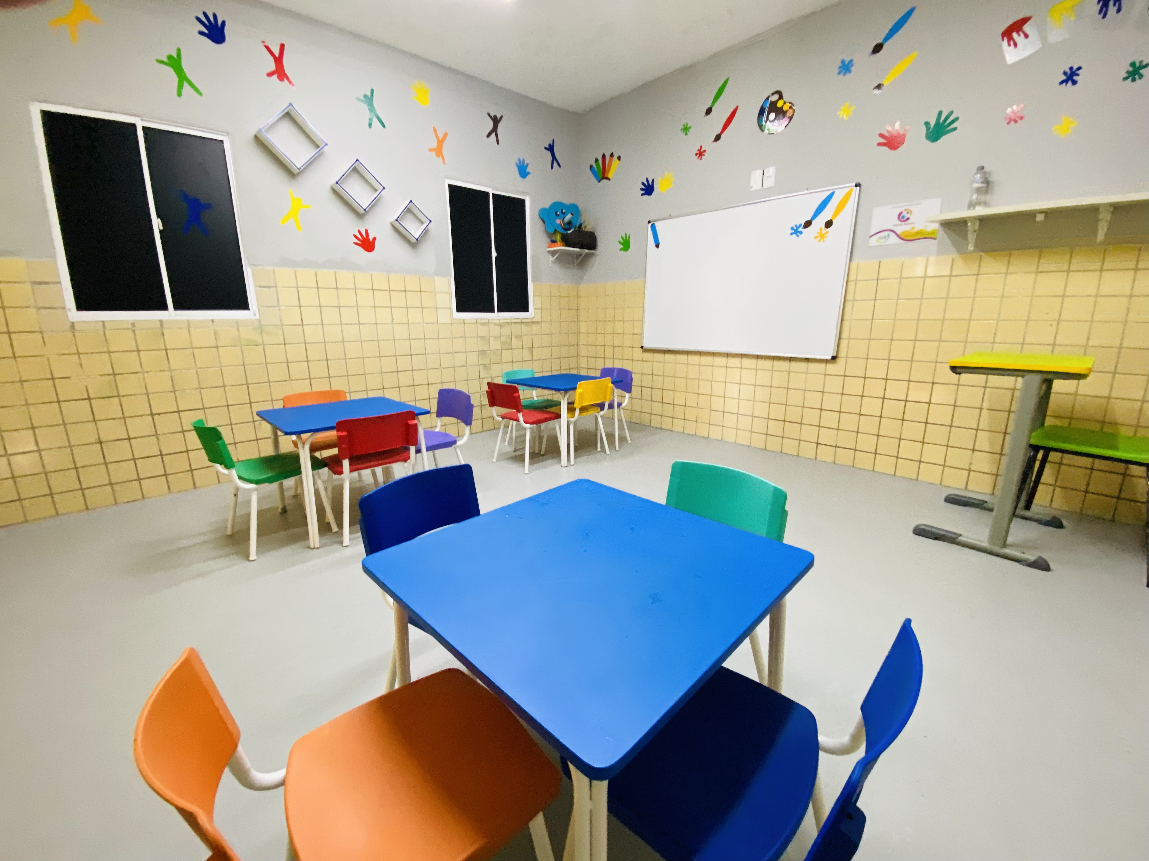 Sala de aula diferenciada da Escola Multi